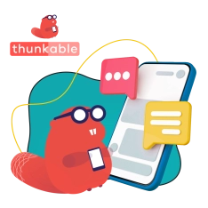 Разработка мобильных приложений в Thunkable - КИБЕРшкола программирования для детей, компьютерные курсы для школьников, начинающих и подростков - KIBERone г. Чехов