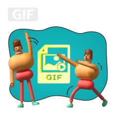Gif-анимация - КИБЕРшкола программирования для детей, компьютерные курсы для школьников, начинающих и подростков - KIBERone г. Чехов