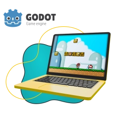 Godot. Основа создания легендарных игр - КИБЕРшкола программирования для детей, компьютерные курсы для школьников, начинающих и подростков - KIBERone г. Чехов