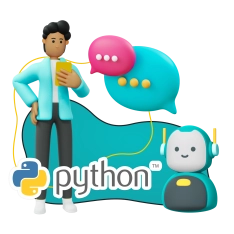Умный чат-бот на Python на Telegram - КИБЕРшкола программирования для детей, компьютерные курсы для школьников, начинающих и подростков - KIBERone г. Чехов